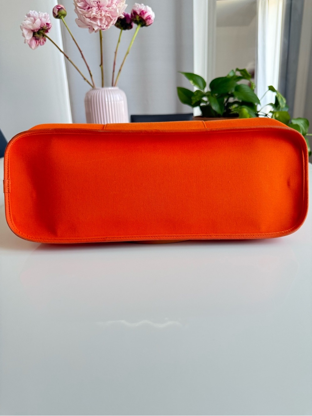 Hermes Orange Cabag Tote - Picture 9 of 11